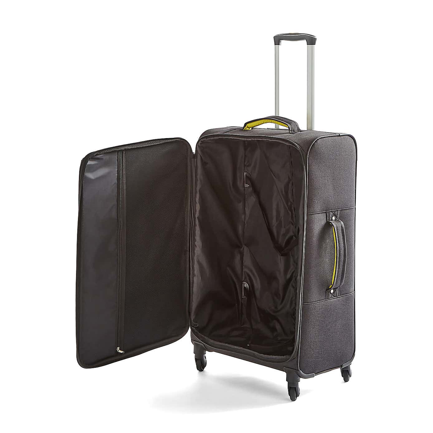 Elements Grey and Ochre Suitcase