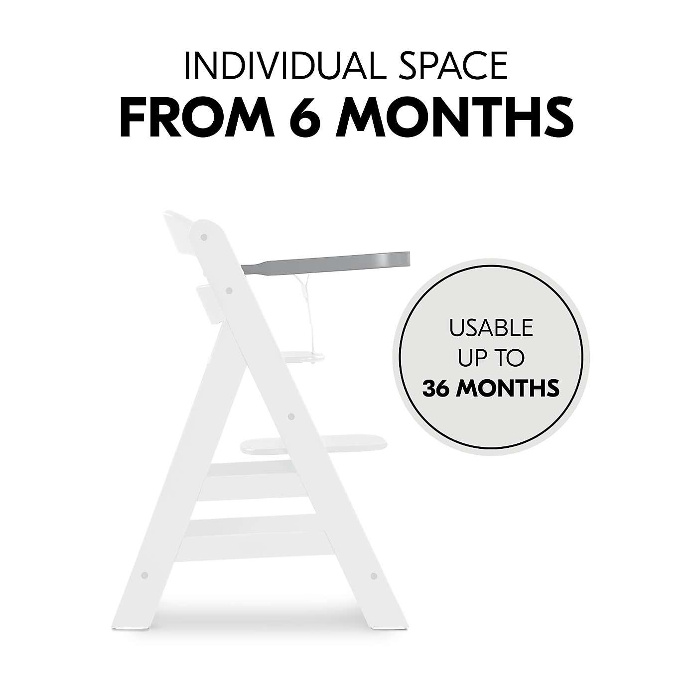 Hauck Alpha Wooden Highchair Tray