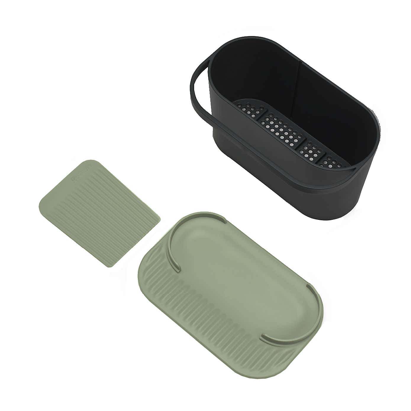 Reborn Recycled Sink Tidy Sage Green