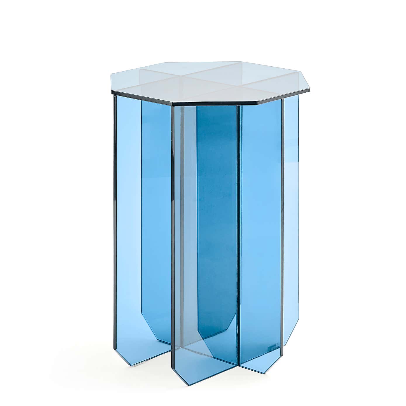 Elements Bowden Glass Side Table