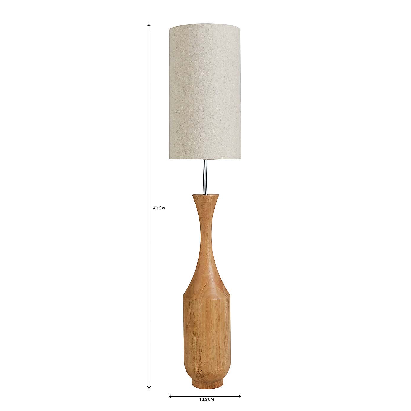 Sala Mango Wood Floor Lamp