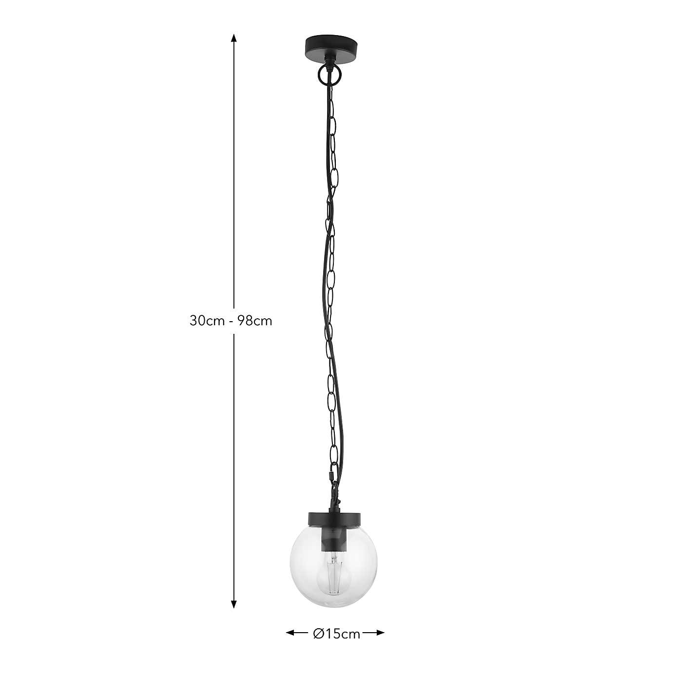 Sligo Industrial Outdoor Adjustable Pendant Light