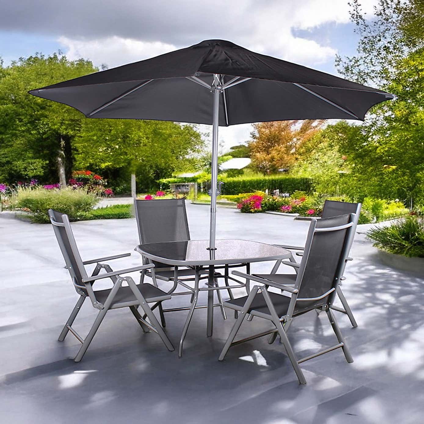 A.Mir Rio Outdoor 4 Seater Dining Set