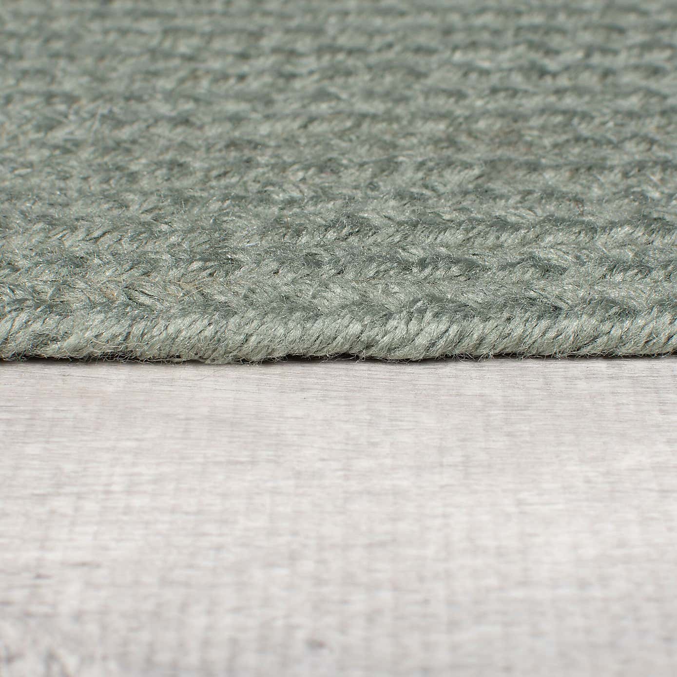 Jute Effect Indoor Outdoor Oval Rug