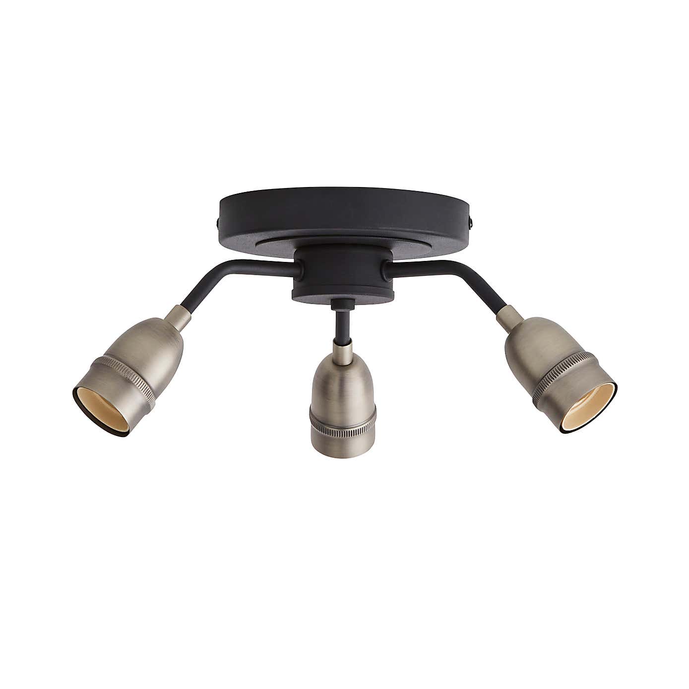 Marsden 3 Light Semi Flush Ceiling Fitting