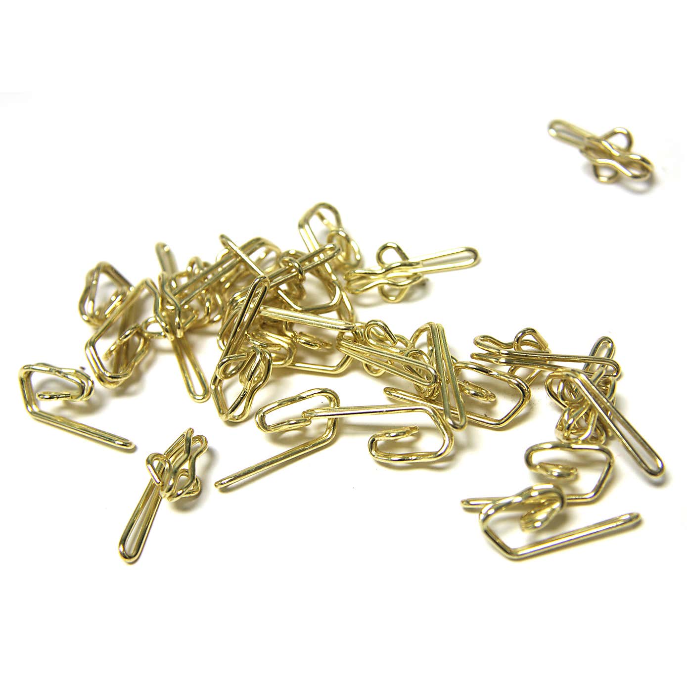 Pack of 25 Metal Curtain Hooks