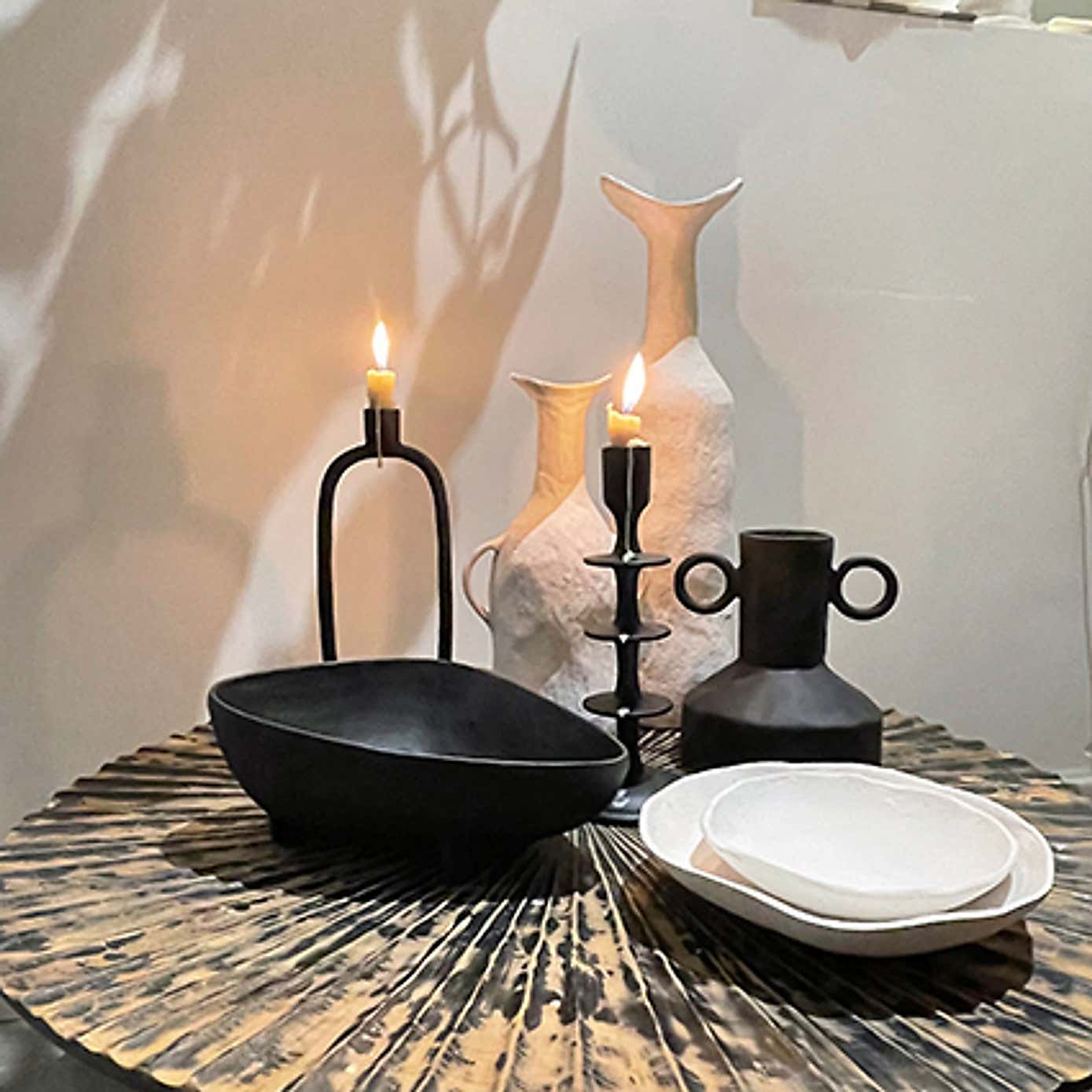 Hestia Amphora Aluminium Vase