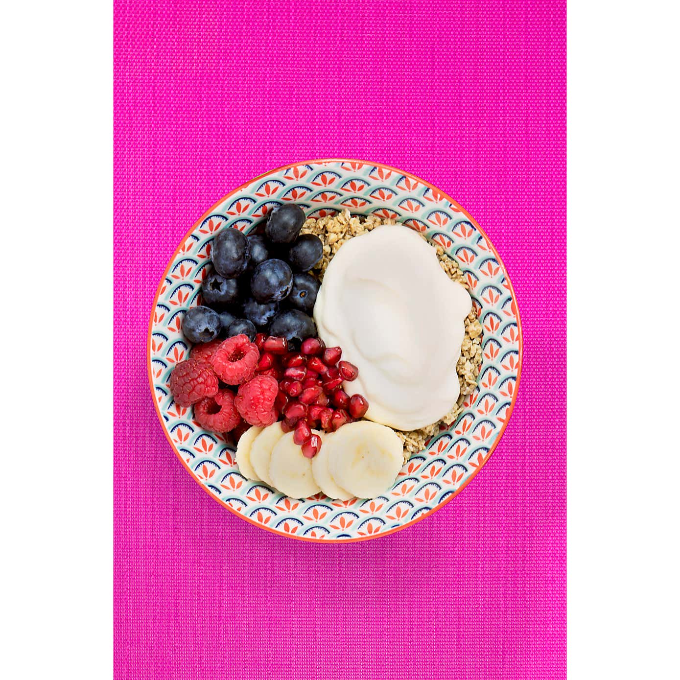Kitchencraft Set of 4 Multicoloured Ceramic Serving Bowls