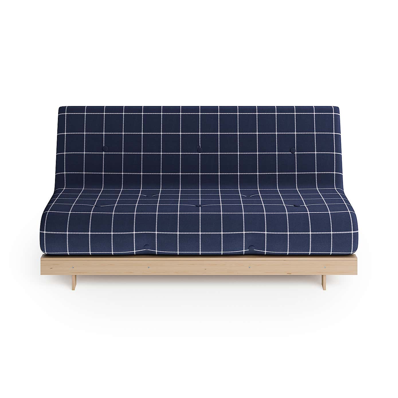 Mito Double Window Pane Check Futon