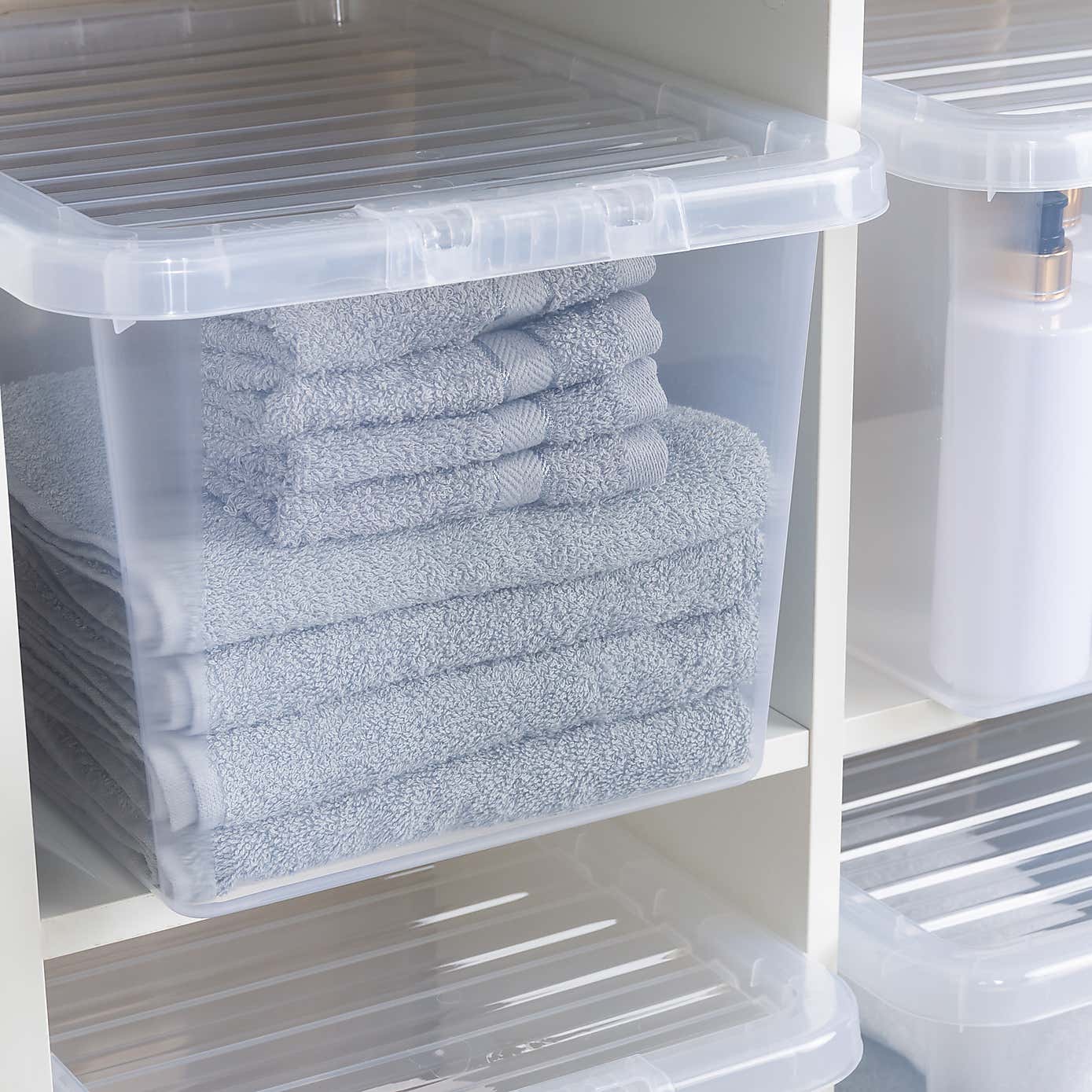 Wham Crystal Set of 5 Storage Boxes & Lids