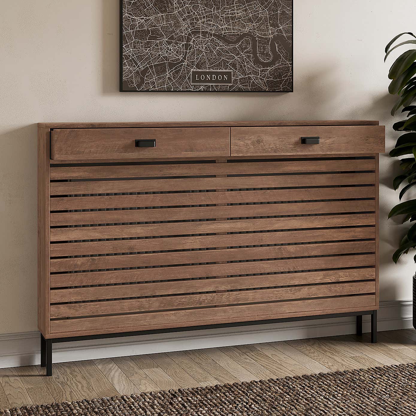 Fulton Large Radiator Cover, Pine