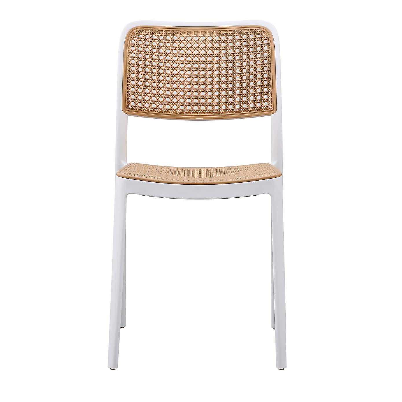 Fusion Living Plastic Cafe Dining Chair