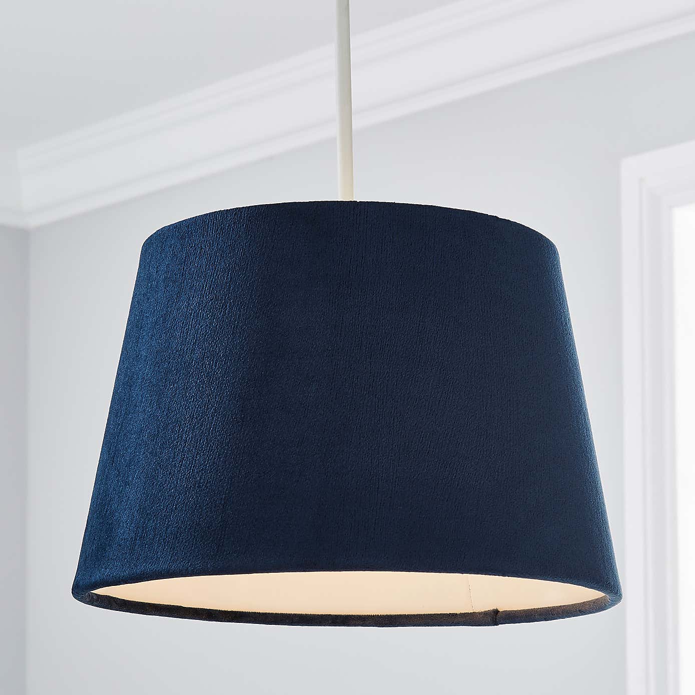 Clara Velvet Tapered Lamp Shade