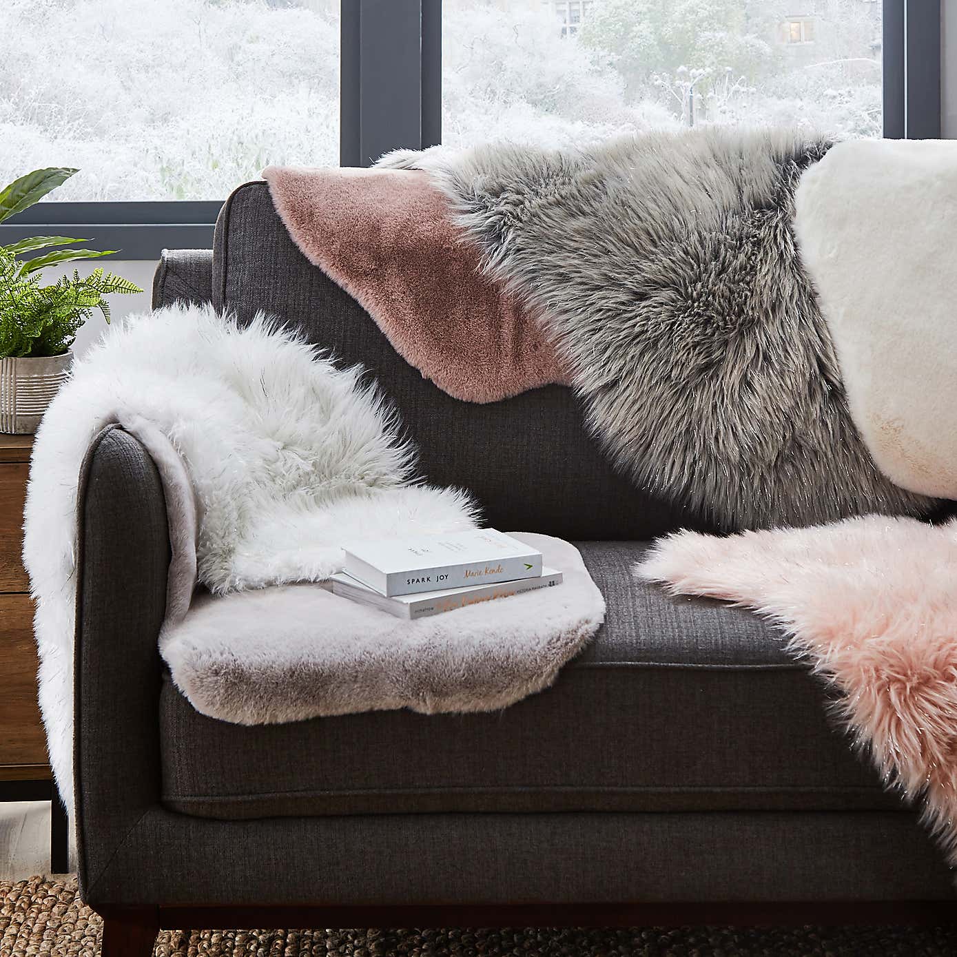 Quad Sheepskin Rug