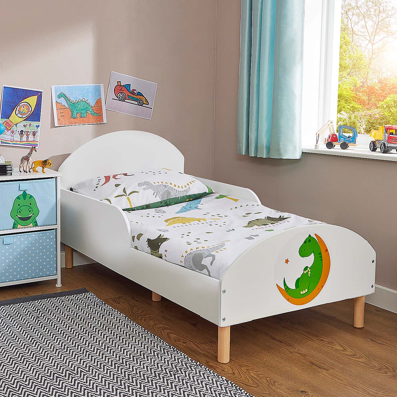 Liberty House Dinosaur Kids Toddler Bed