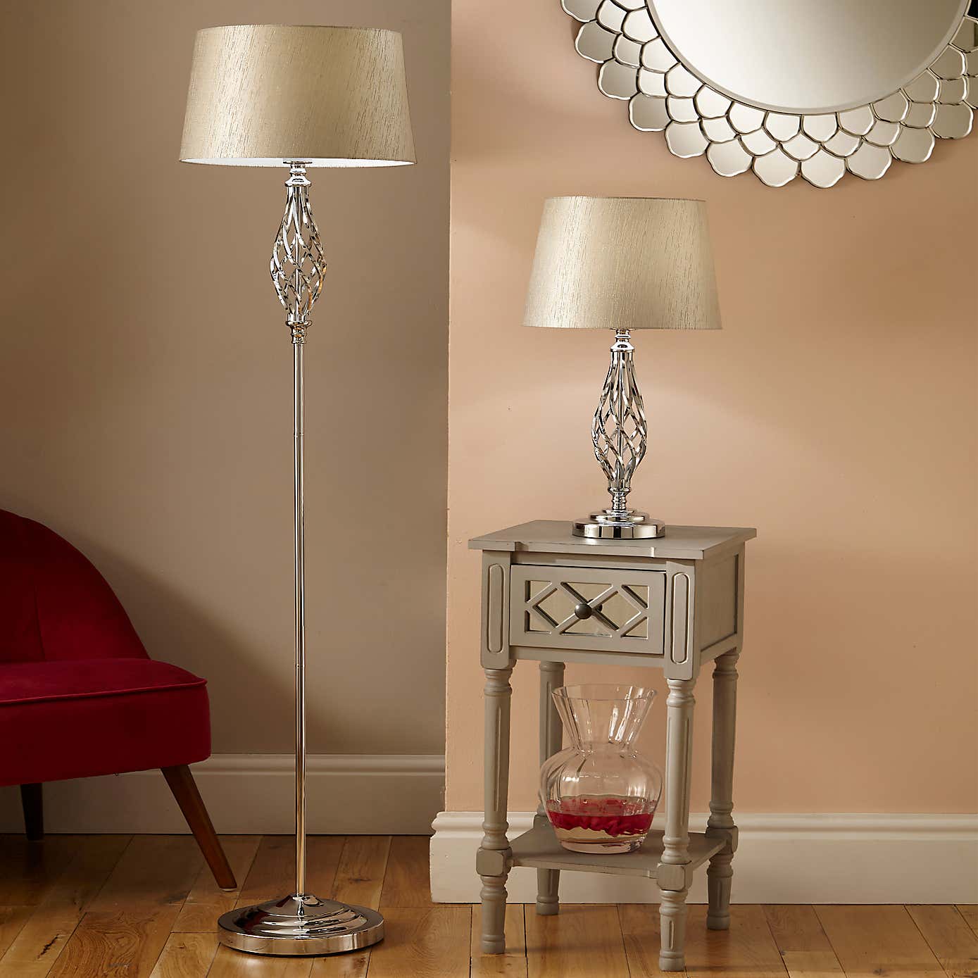 Jenna Metal Floor Lamp
