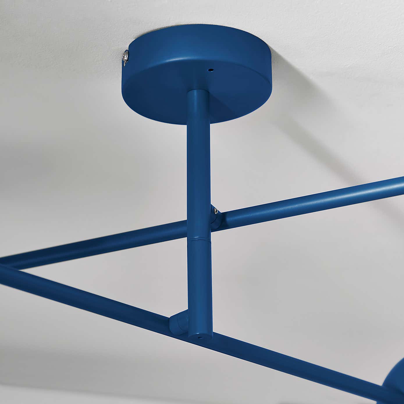 Tela Bathroom 4Lt Ceiling Fitting Black