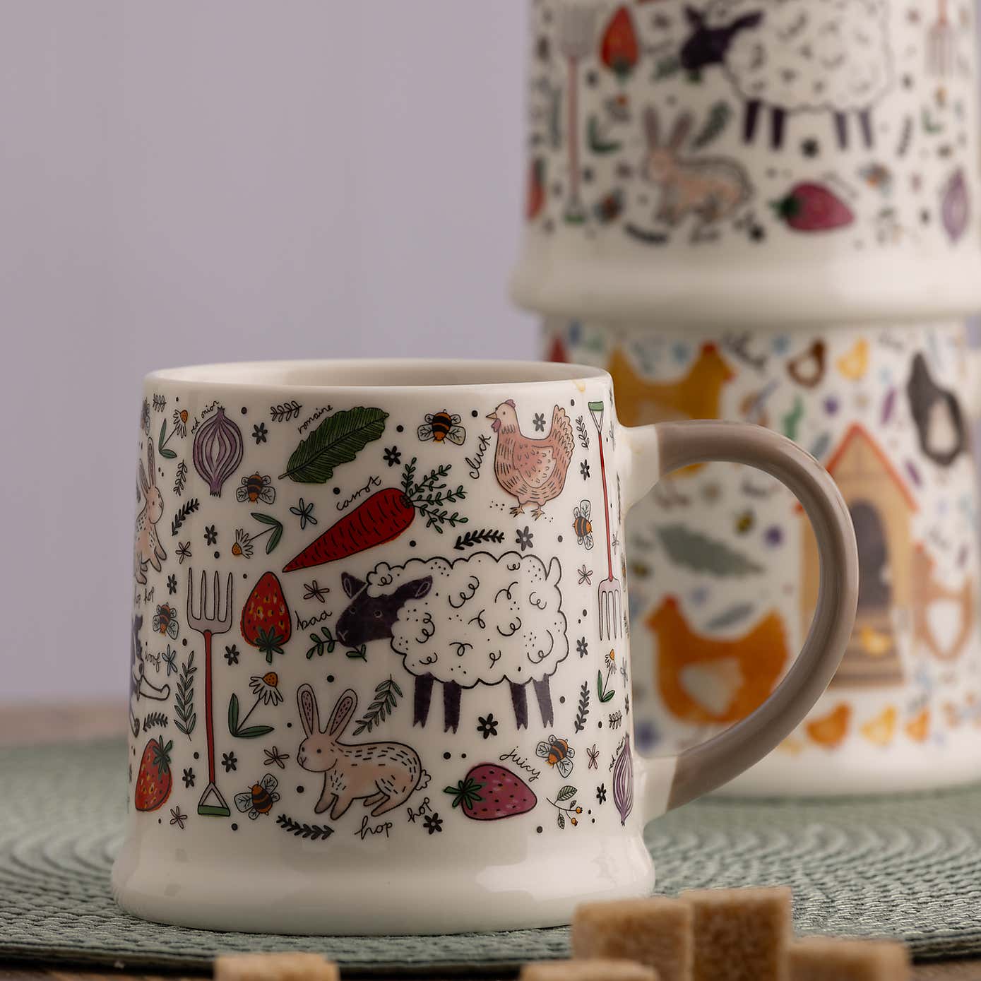 Price & Kensington Set of 2 Country Living Mugs