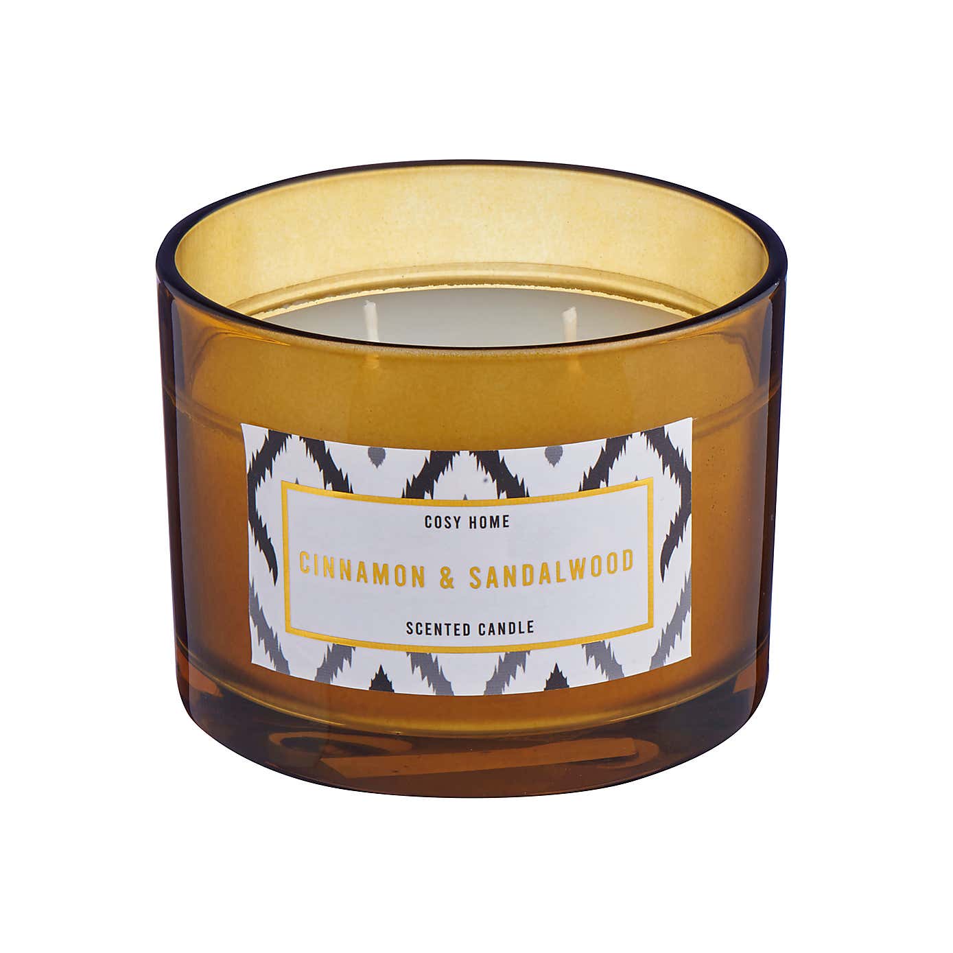 Multiwick Amber Candle