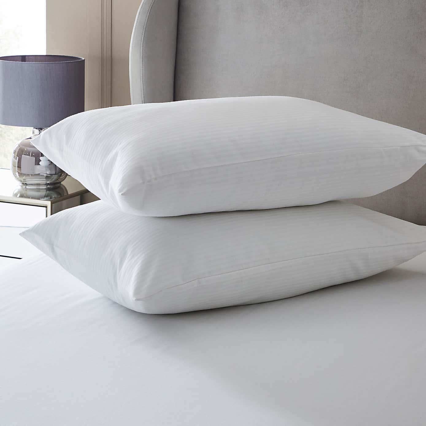 Hotel Downproof Pillow Protector Pair