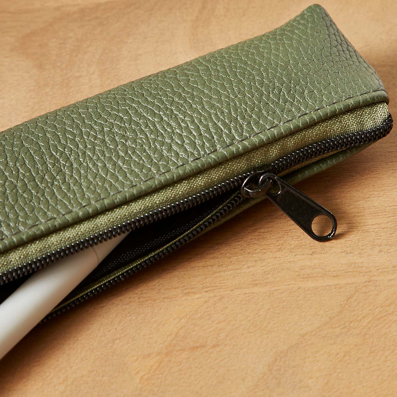 Waters Noble Premium Faux Leather Pencil Case