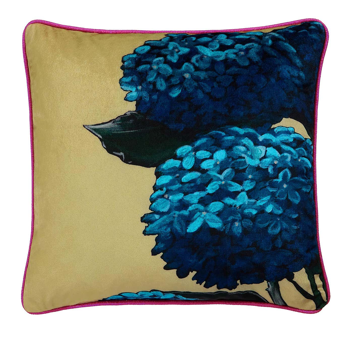 Hiyah Hydrangea Square Cushion