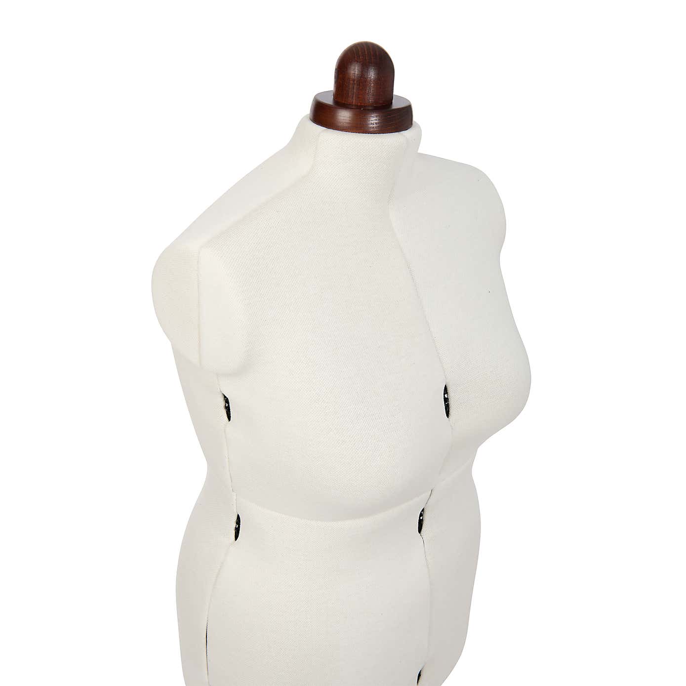 Lady Valet Ecru Adjustale Dress Form