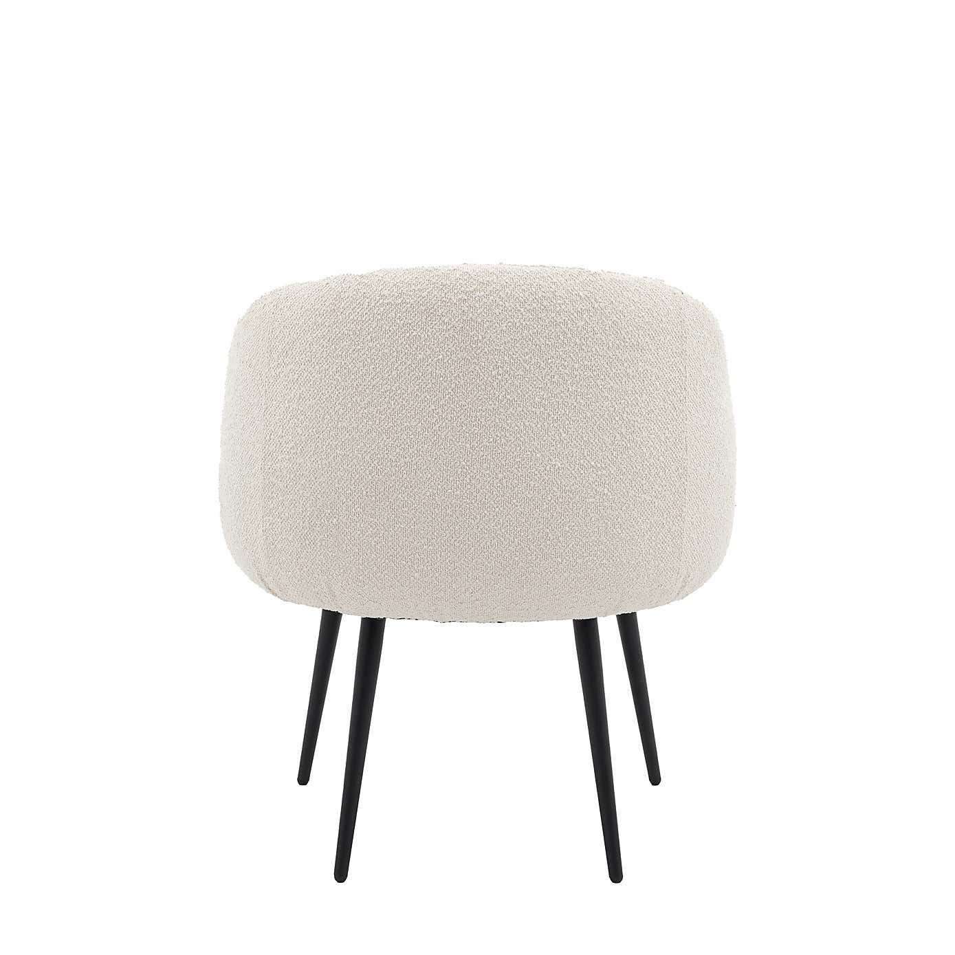 Blaine Boucle Tub Chair