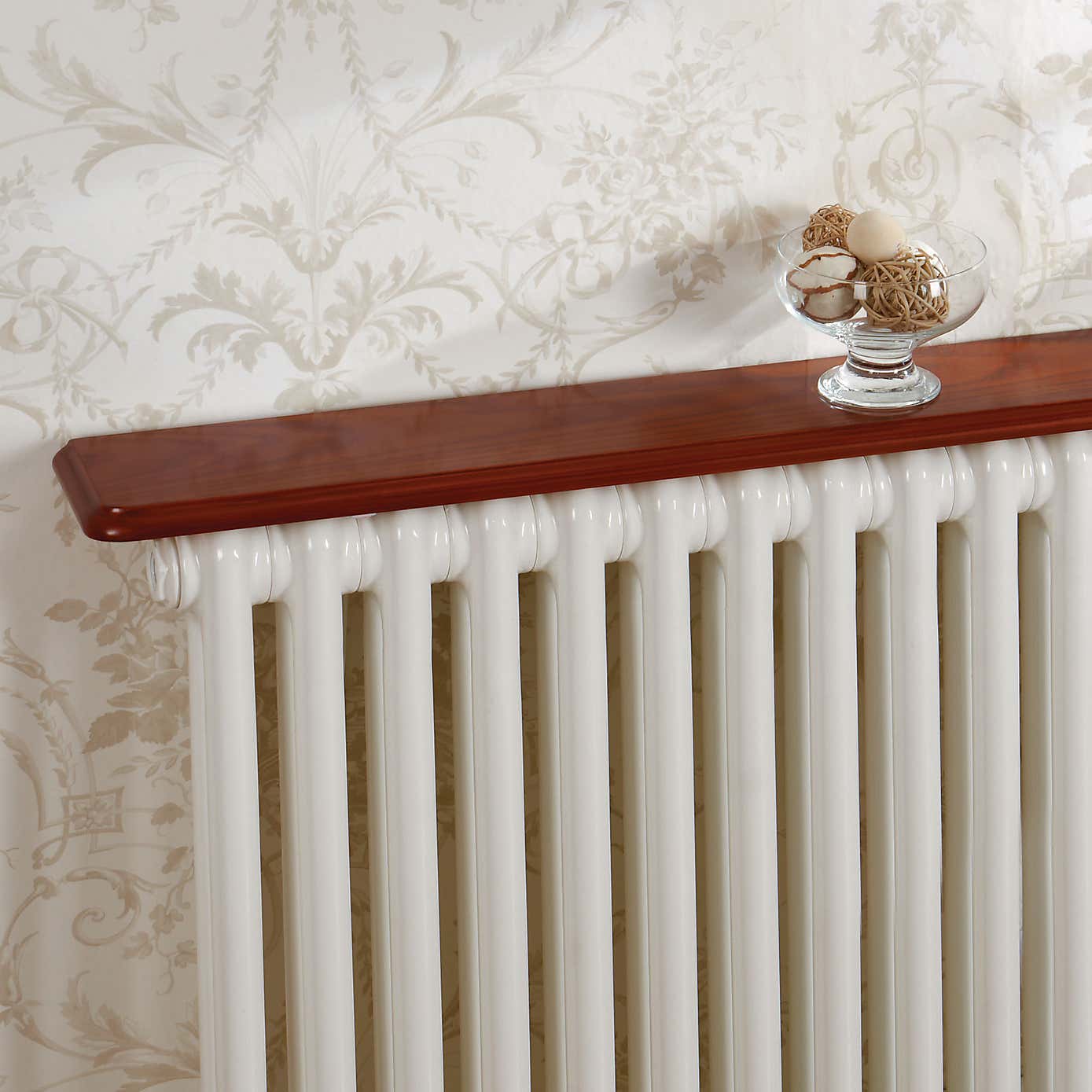 Oak Effect Radiator Shelf