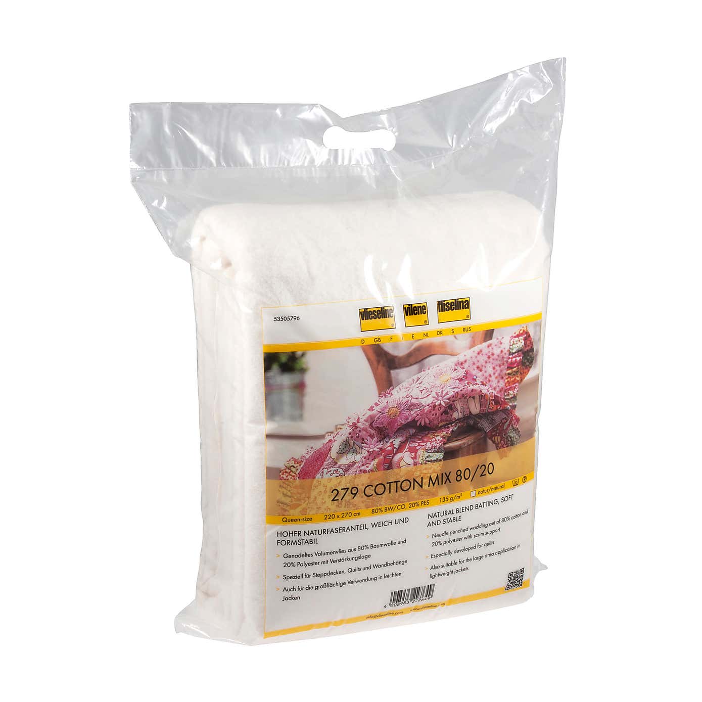 Pre-Cut 279 Cotton Mix 8020 220 x 270cm