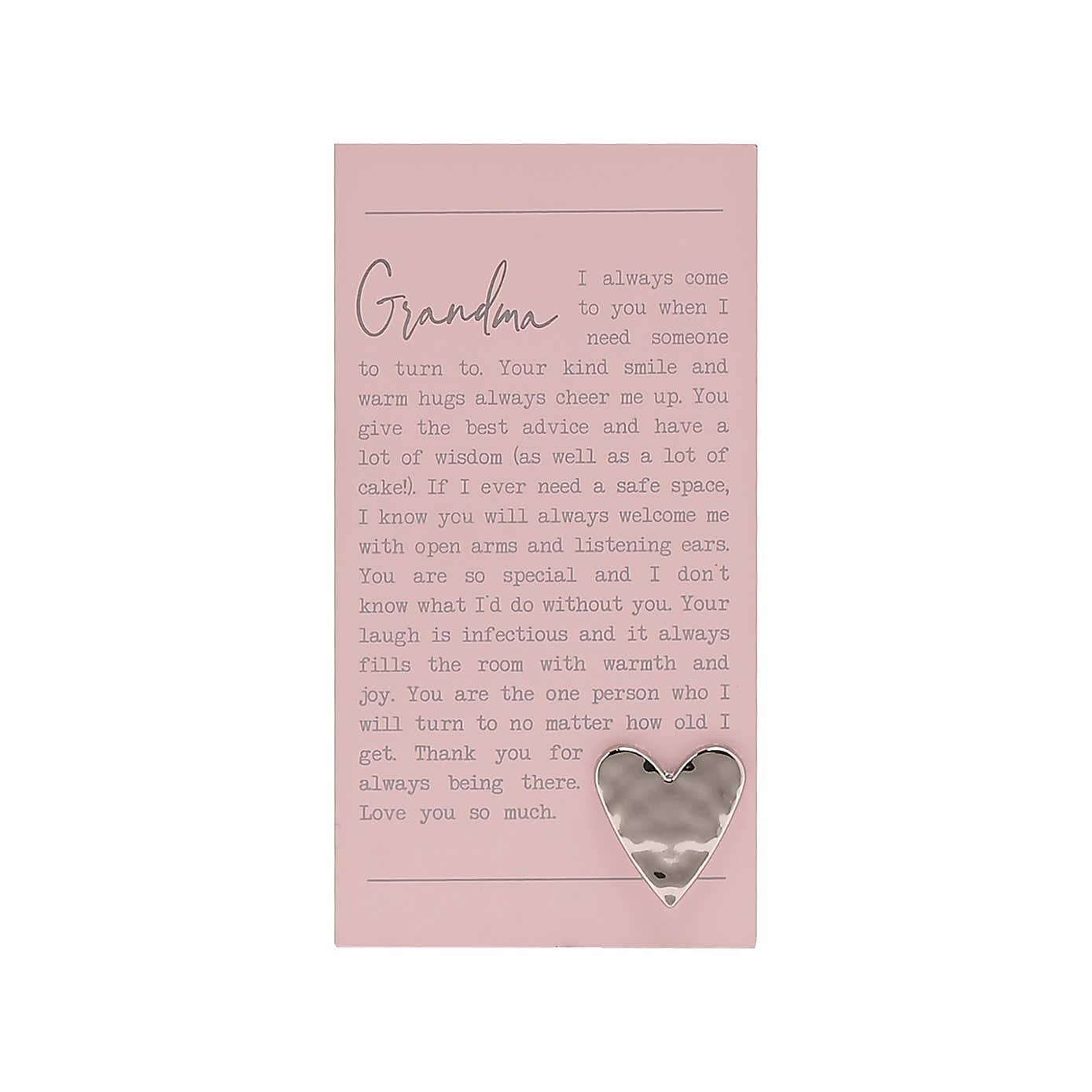 Grandma Moments Plaque