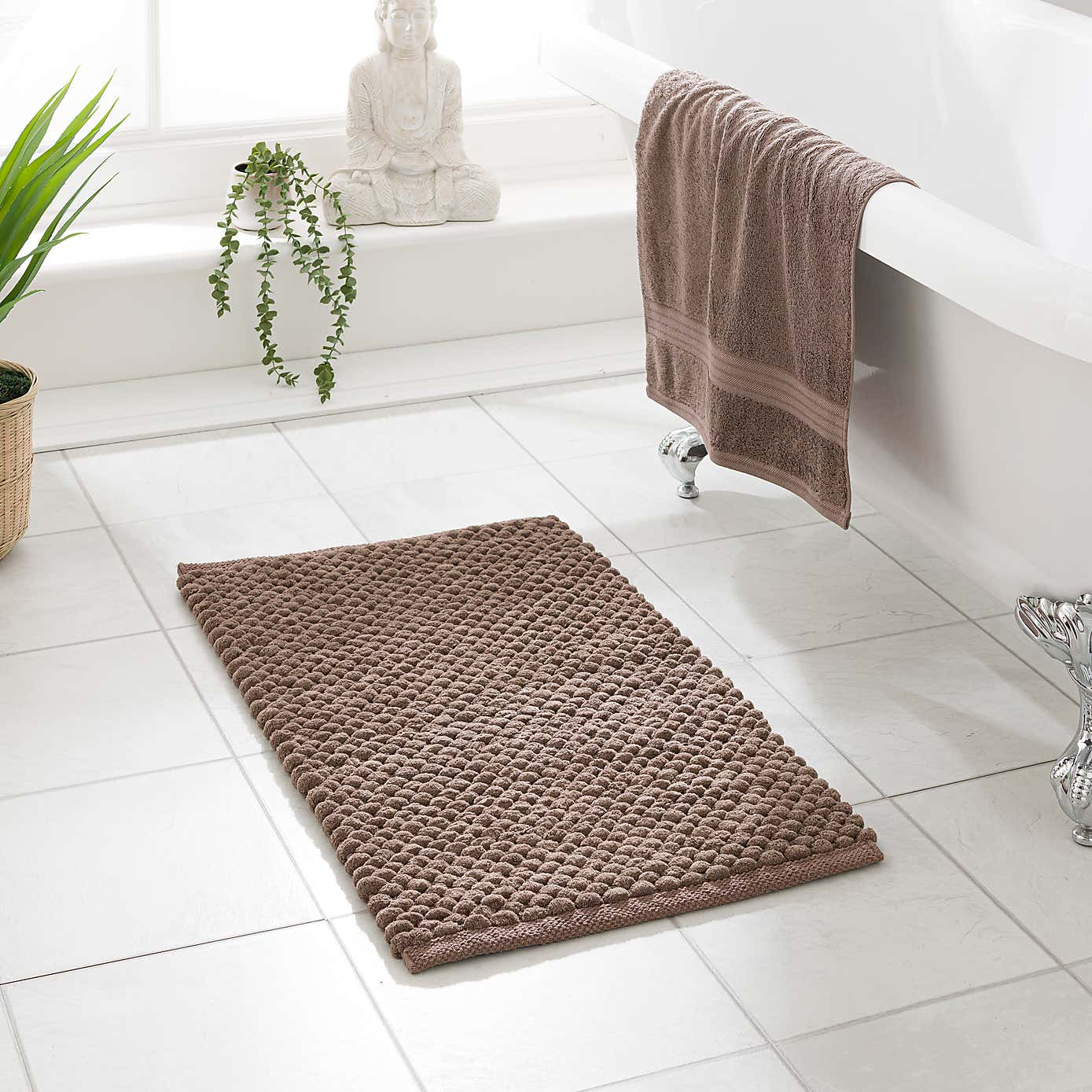 100% Recycled Pebble Bath Mat