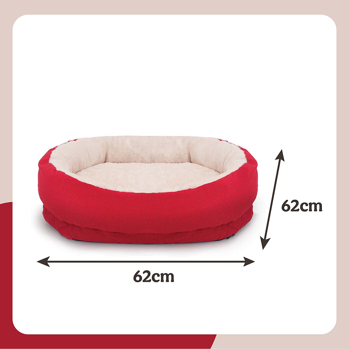 Rosewood Orthopaedic Pet Bed