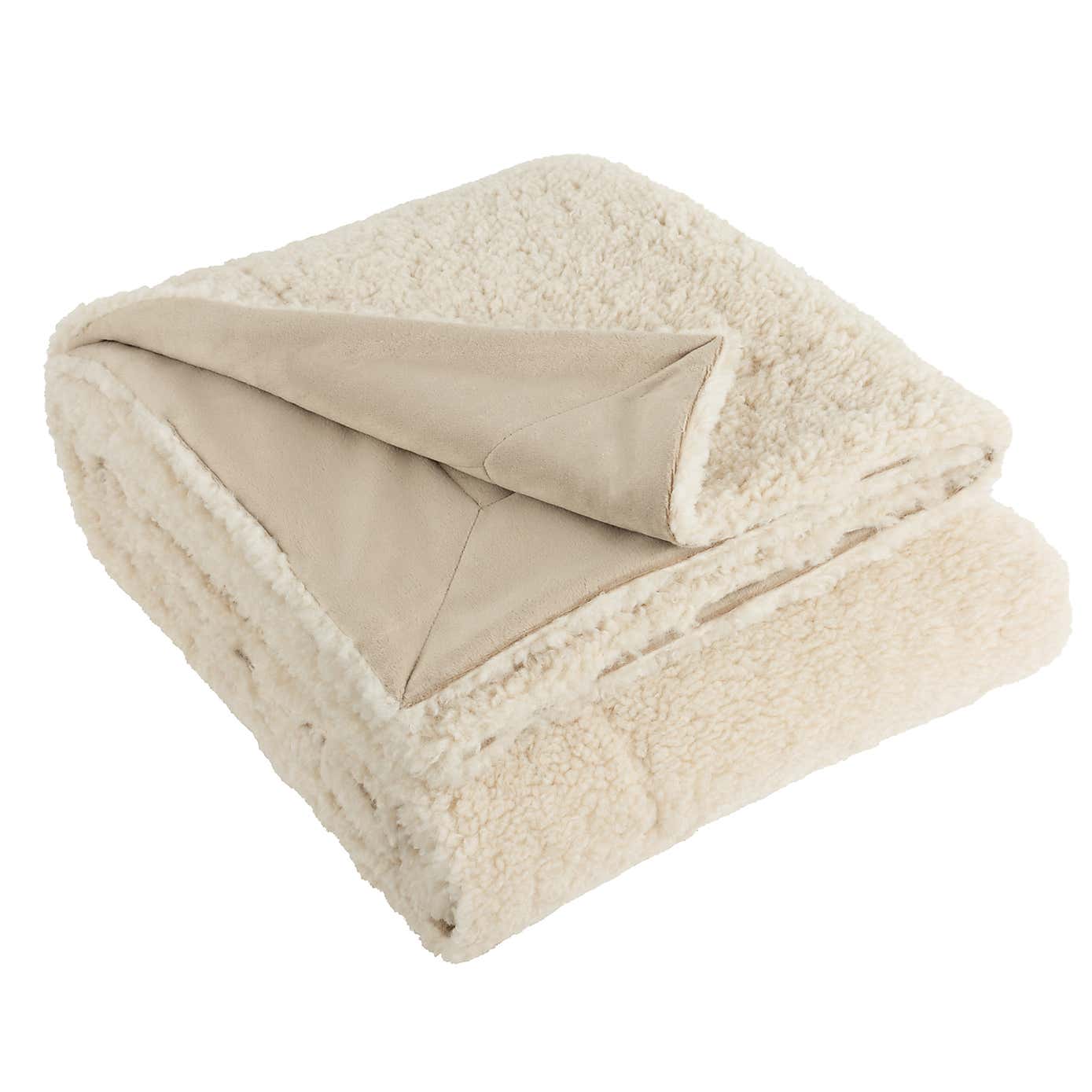 Olann Faux Fleece Throw