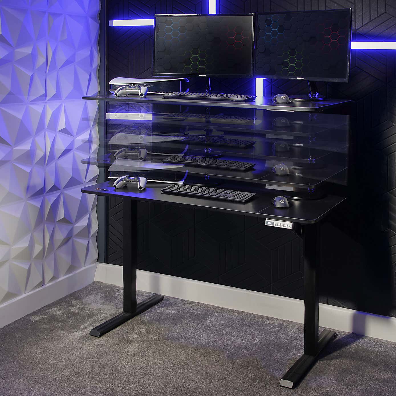 X Rocker Ascend Height Adjustable Desk