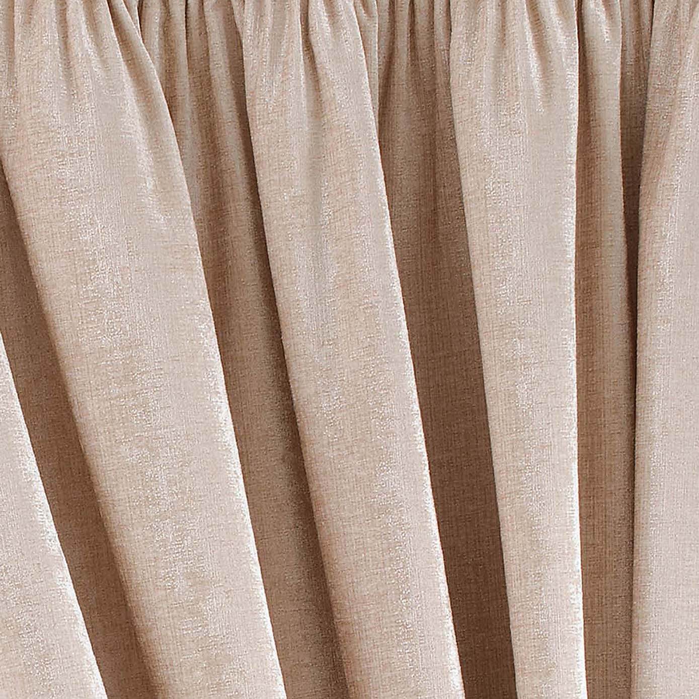 Chenille Thermal Pencil Pleat Door Curtains