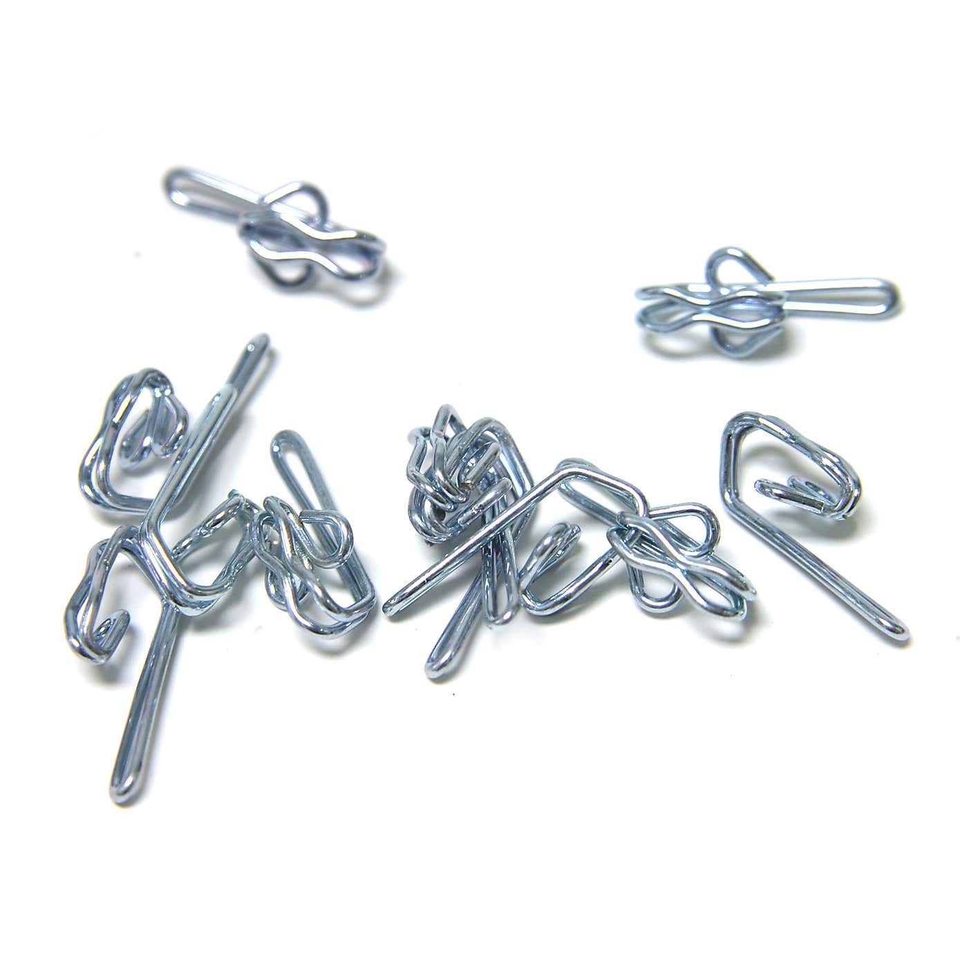 Pack of 25 Metal Curtain Hooks