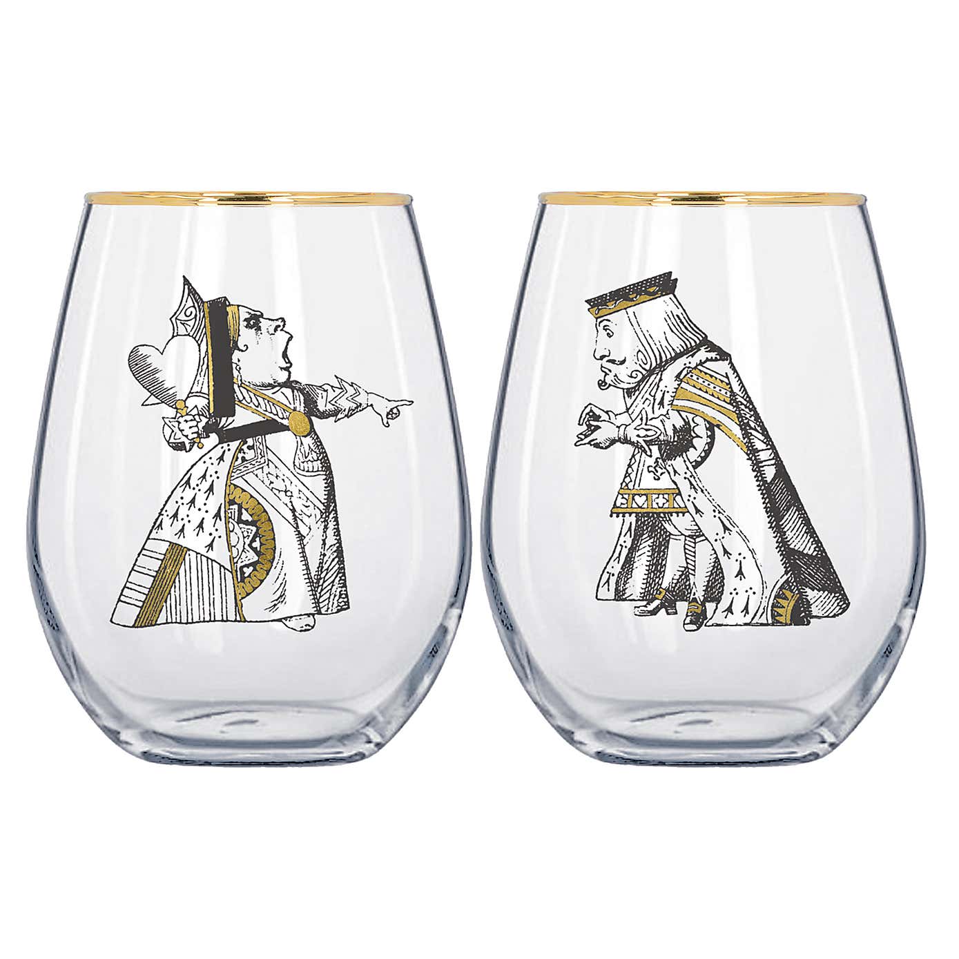 Alice in Wonderland Set of 2 Tumblers
