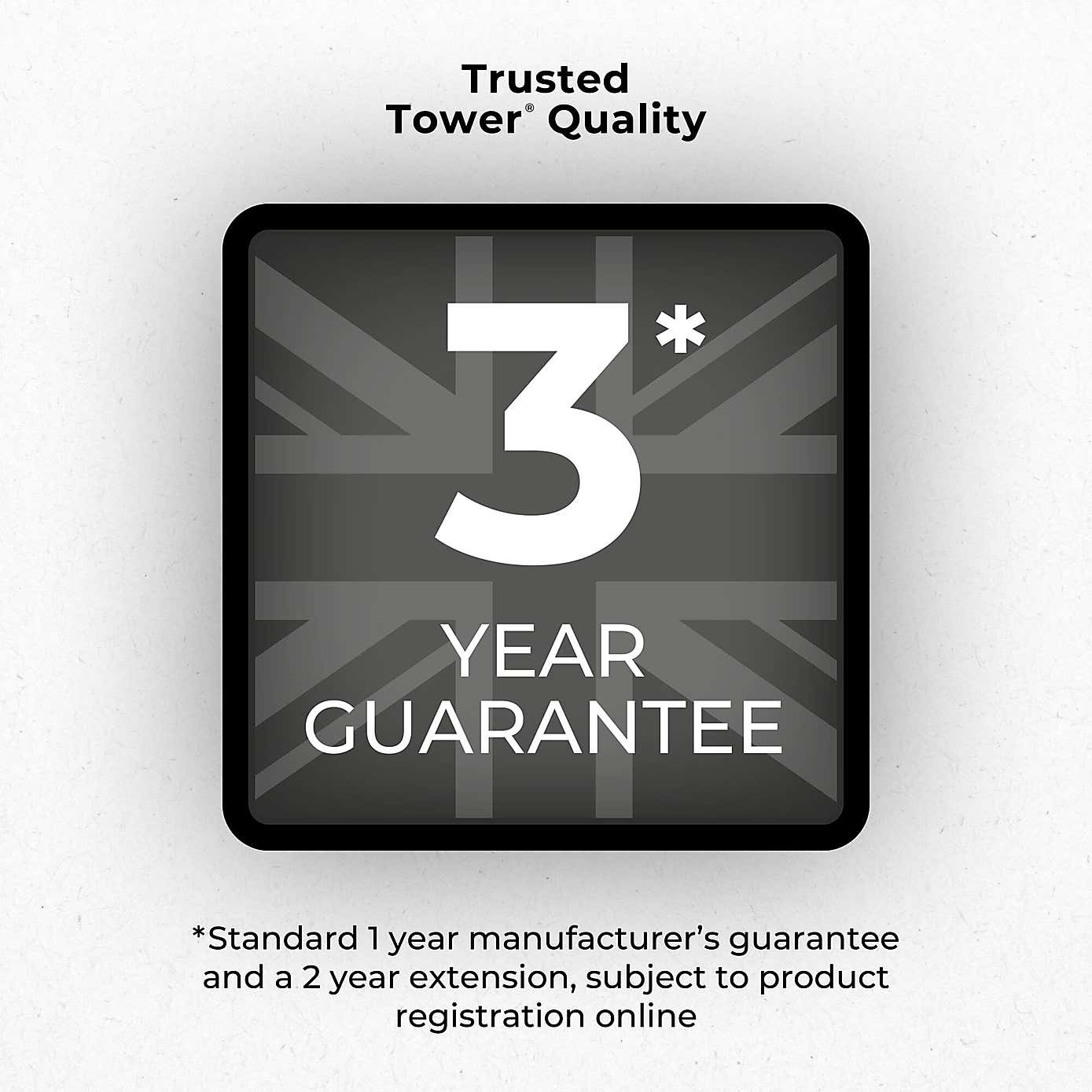 Tower 50L Rectangular Sensor Bin