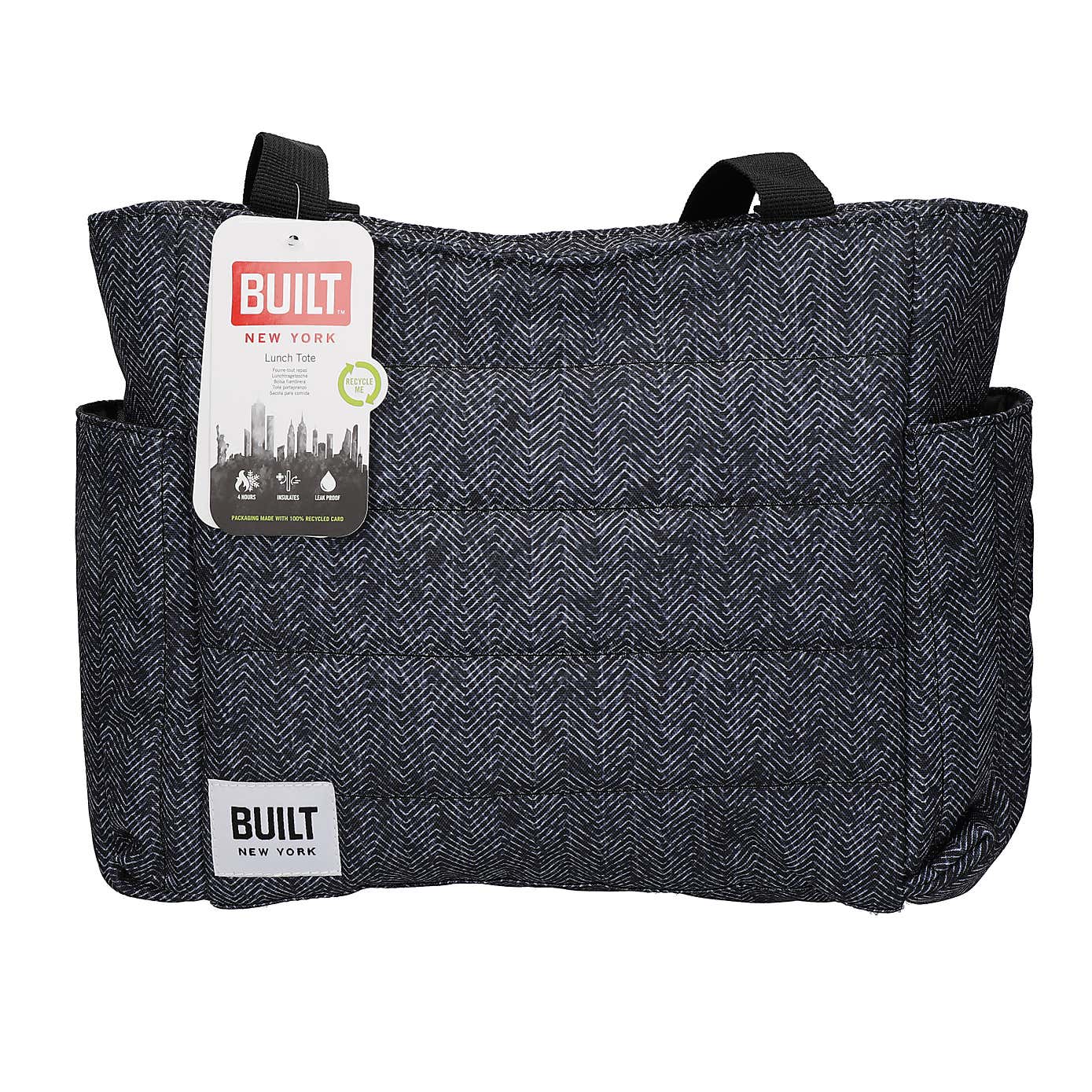 Built Insulated Lunch Bag Tote with Shoulder Strap