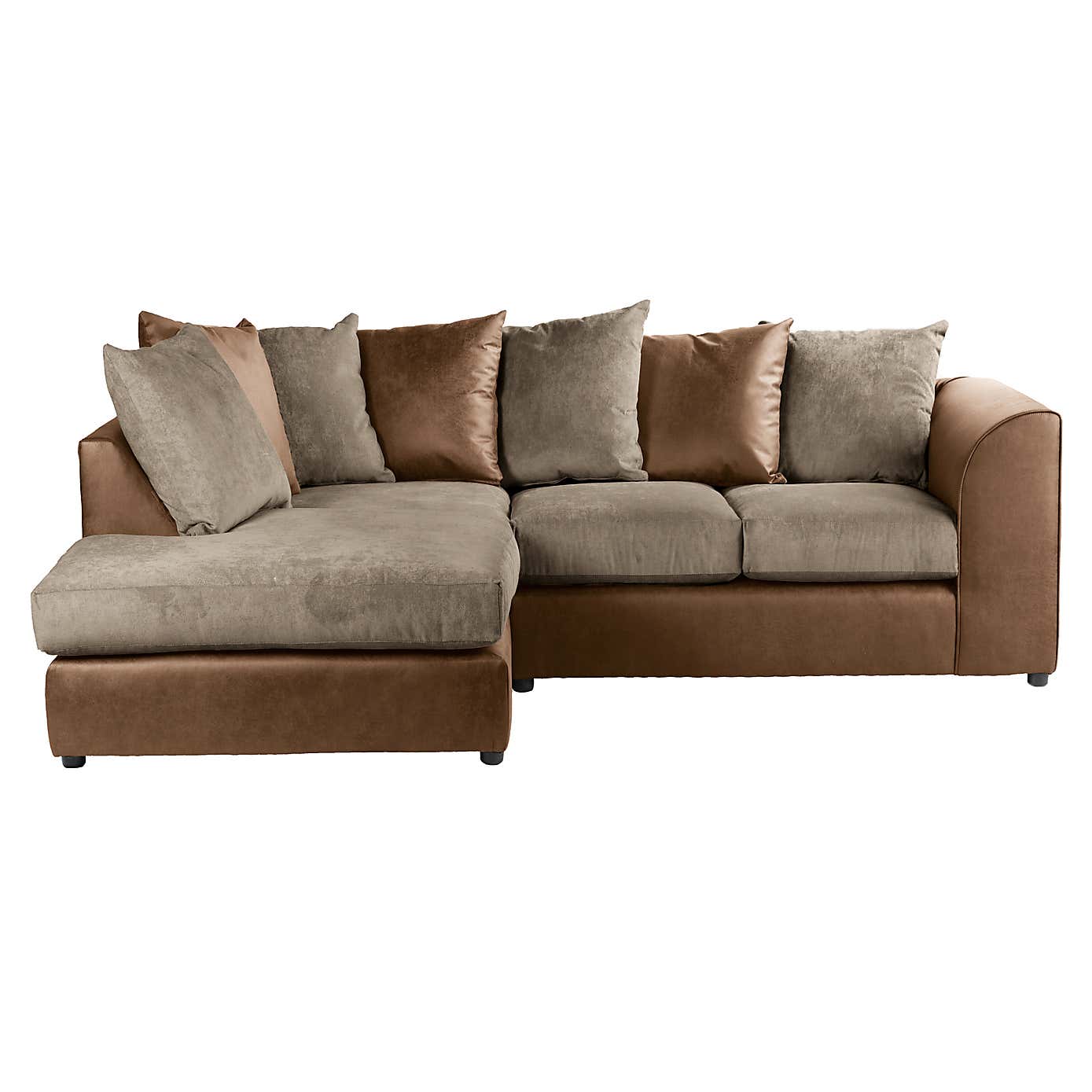 Blake Fabric Combo Right Hand Corner Sofa