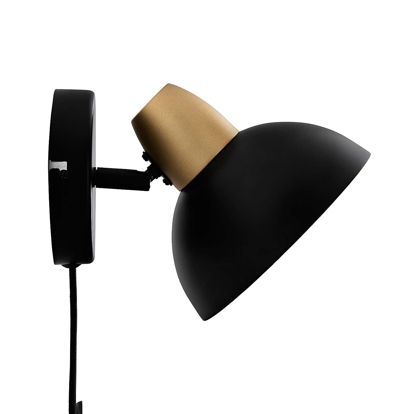 Haus Easy Fit Plug In Wall Light