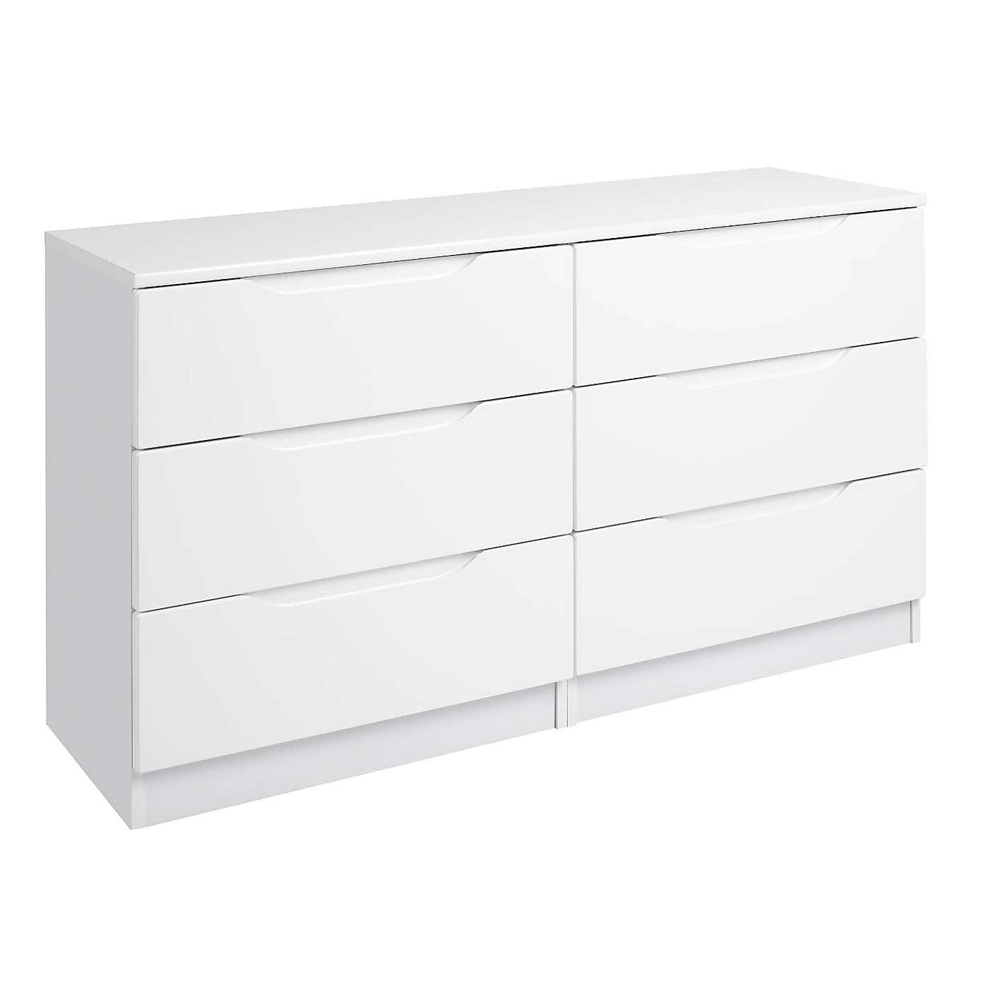 Legato Wide 6 Drawer Chest
