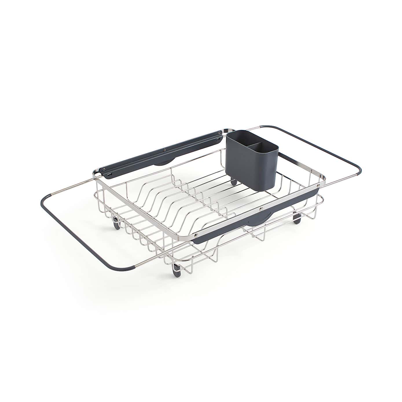 Extendable Stainless Steel Dish Rack