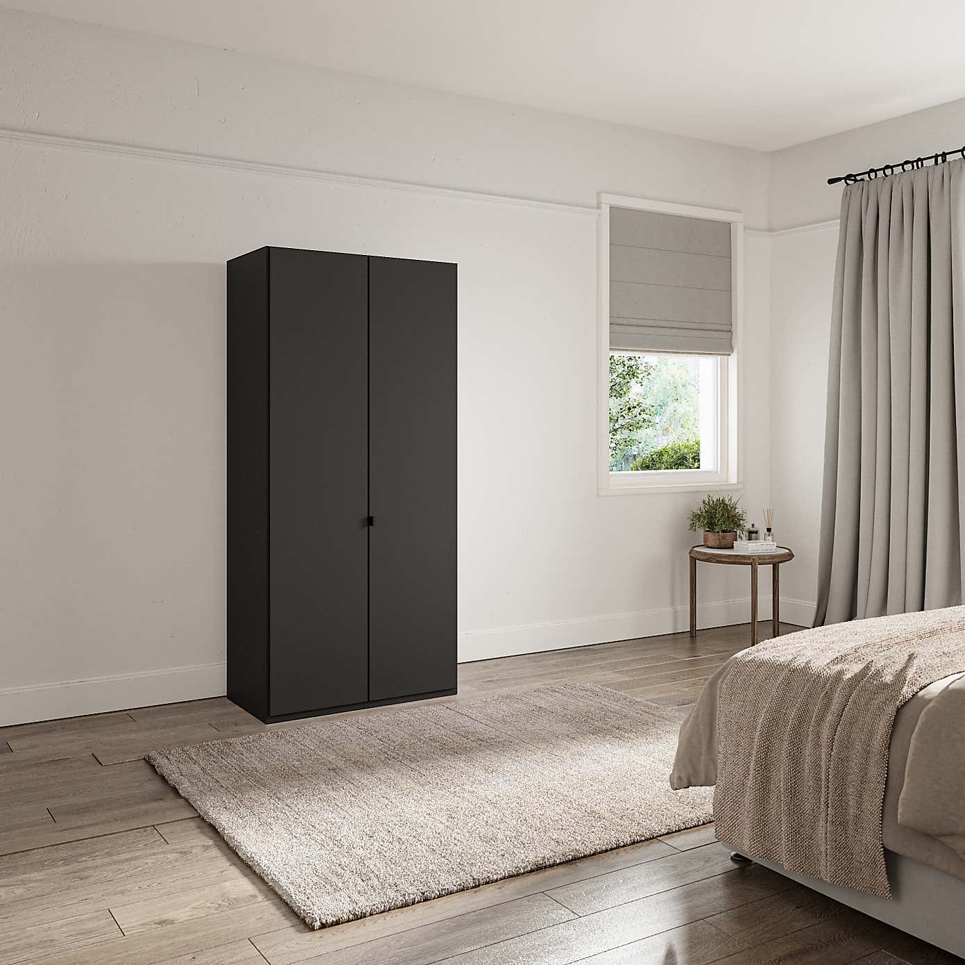 Kahla 1m 2 Door Wardrobe