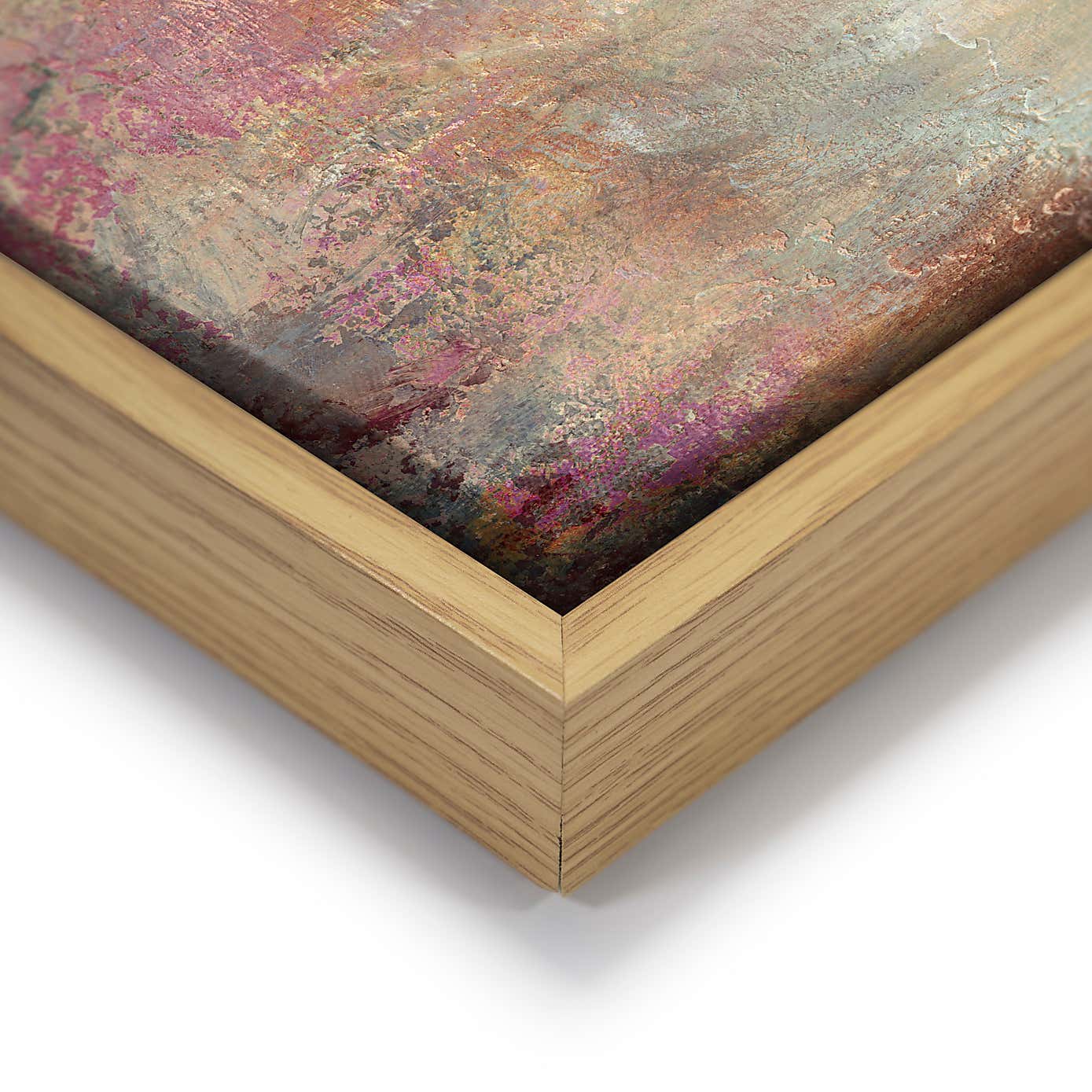 Prairie at Dawn Framed Canvas