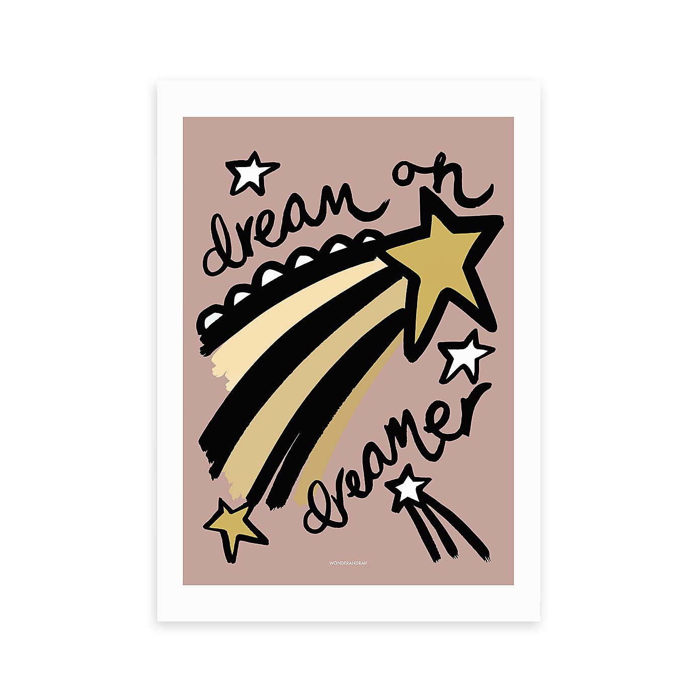 East End Prints Dream Pink by Wonder and Rah