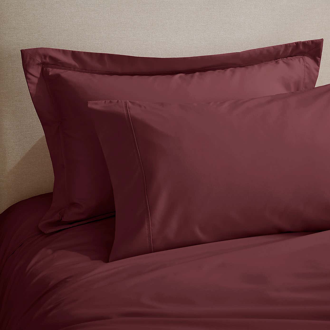 Dorma Egyptian Cotton 400 Thread Count Percale Oxford Pillowcase