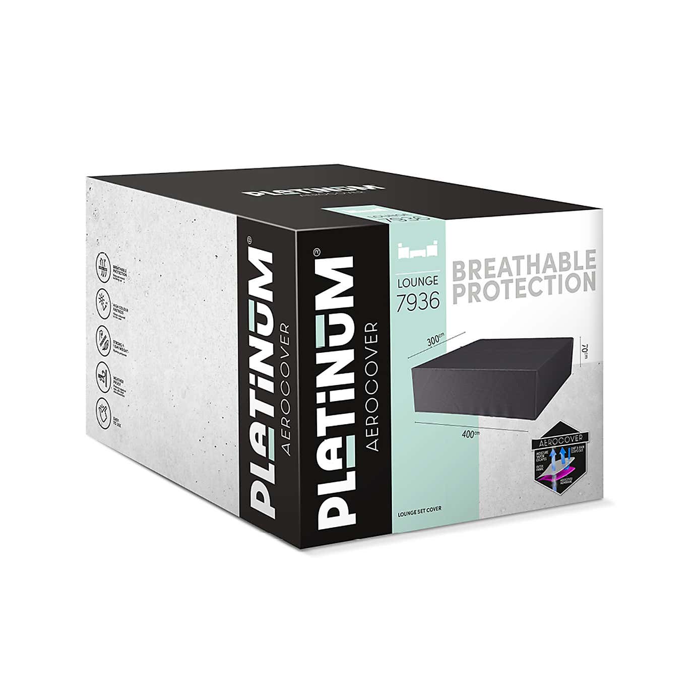 Aerocover Square Seating Cover Seat