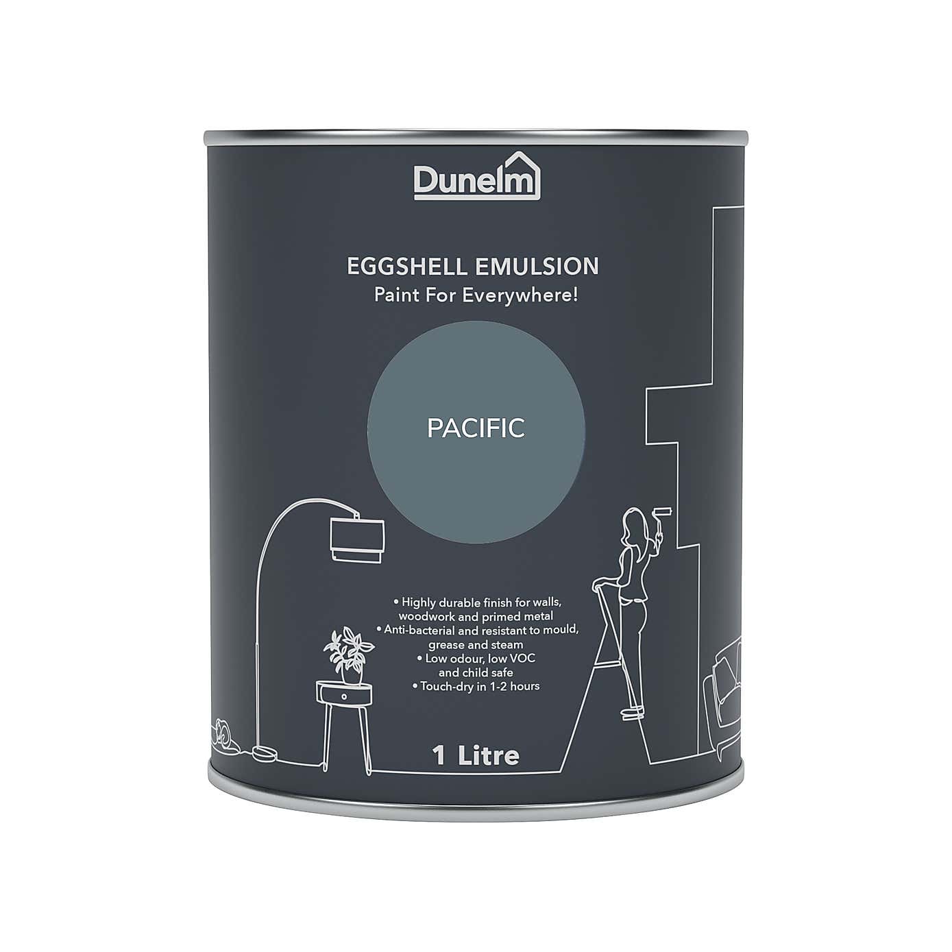 Dunelm Pacific Eggshell Emulsion Paint